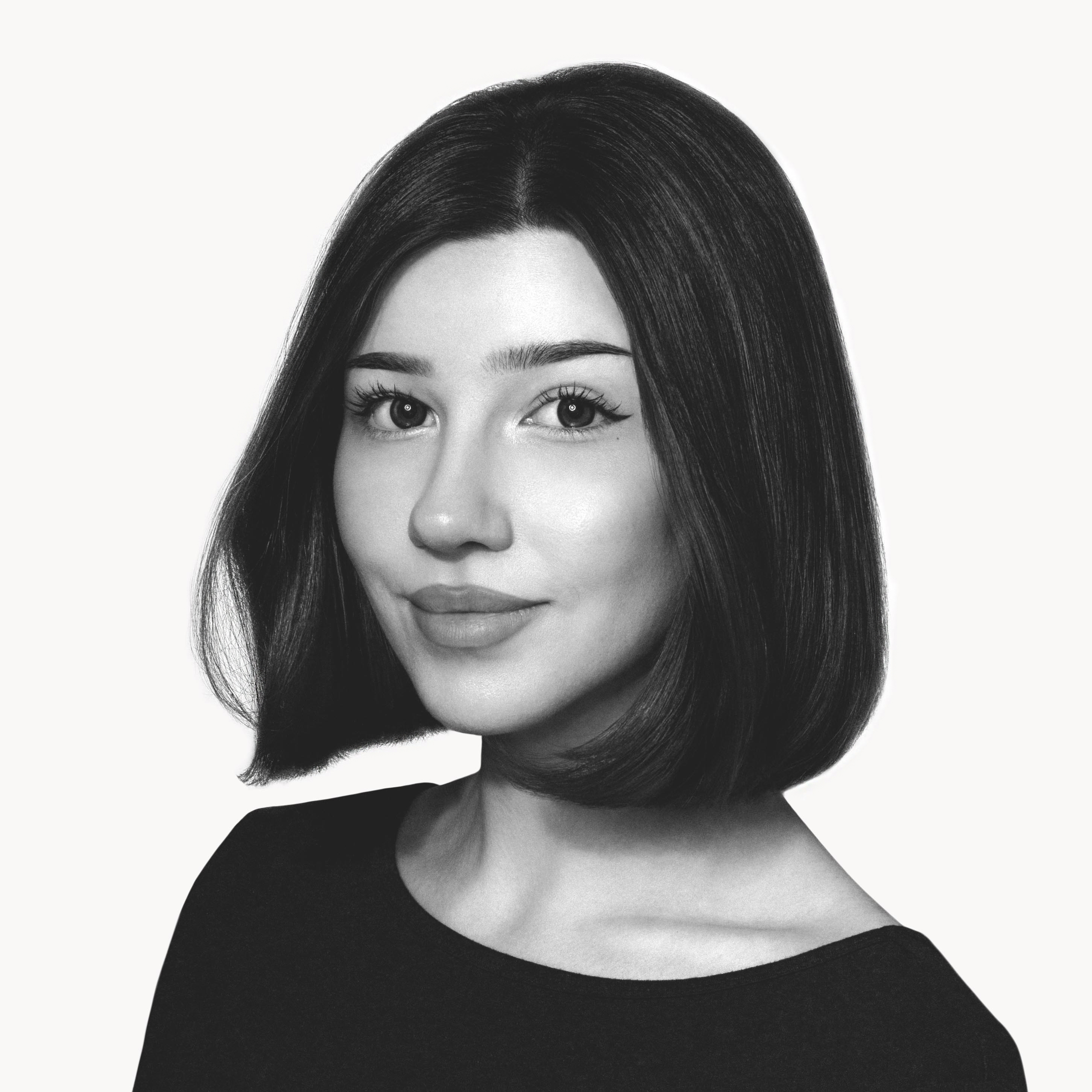 Marleen smiling at camera